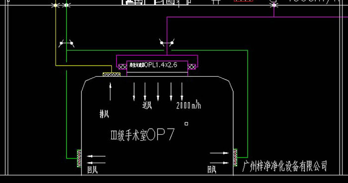 层流送风天花设计方案